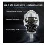 Bi-LED лупи за вграждане във фарове с къси и дълги светлини 2.5"инча 80W 7000lm 12V, снимка 3