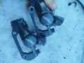 Хидравлични спирачки за велосипед колело Shimano deore bl m 595 свалени от 29 цола, задна за вгражда, снимка 4