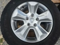 Лети джанти 16ки 5х114.3 Dacia + зимни гуми 215/65/16 Continental, снимка 5