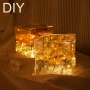 DIY Ръчно изработена LED нощна лампа - Слънчогледи, Направи си сам, снимка 4