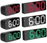 LED Часовник с Температура и Дата.Светещ Дигитален Будилник.ЛЕД Светещи Настолни Часовници.Будилници, снимка 8