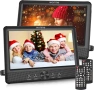 Нов Двоен портативен USB / SD / DVD плеър за кола WONNIE 10.5 инча – Два самостоятелни екранa ..., снимка 1