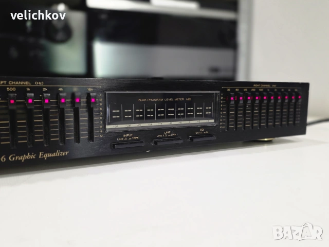 🔥 ЯПОНСКО СТУДИЙНО СЪВЪРШЕНСТВО! 10-Лентов Графичен Еквилайзер TEAC EQA-6 🇯🇵📊, снимка 2 - Ресийвъри, усилватели, смесителни пултове - 55019954