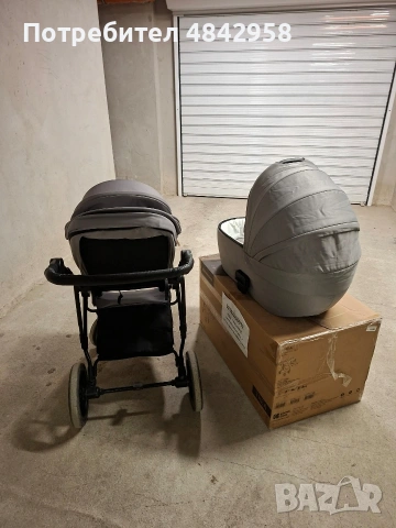Детска количка Kikka Boo Thea 2 в 1, снимка 5 - Детски колички - 54727678