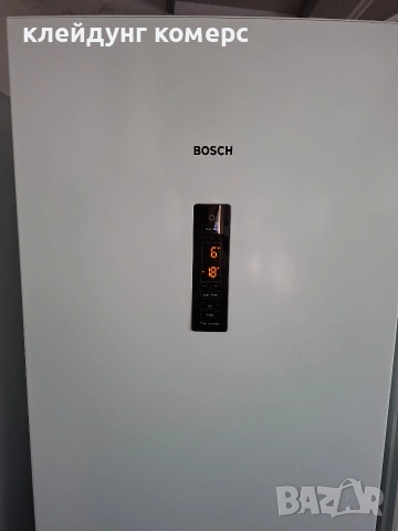Хладилник с фризер BOSCH вис.185см. А+++, снимка 2 - Хладилници - 55211452