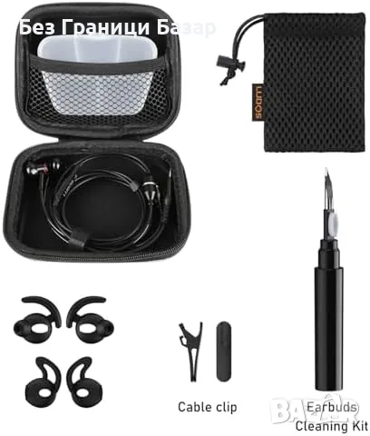 Нови Ludos NOVA Air Tube антирадиационни жични слушалки с микрофон за iPhone Samsung Pixel iPad, снимка 6 - Слушалки и портативни колонки - 55475791