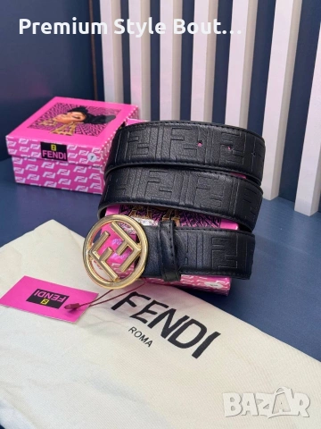 Колани Fendi от естествена кожа в кутия на марката , снимка 5 - Колани - 54035724