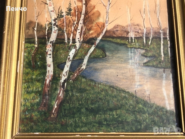 стара българска картина, снимка 5 - Антикварни и старинни предмети - 46490920