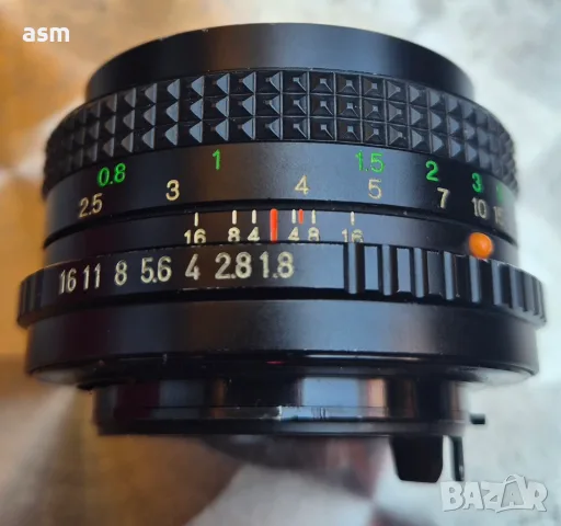 Продавам Обектив COSINON-S 1,8/50mm за Pentax, снимка 2 - Обективи и филтри - 55338113