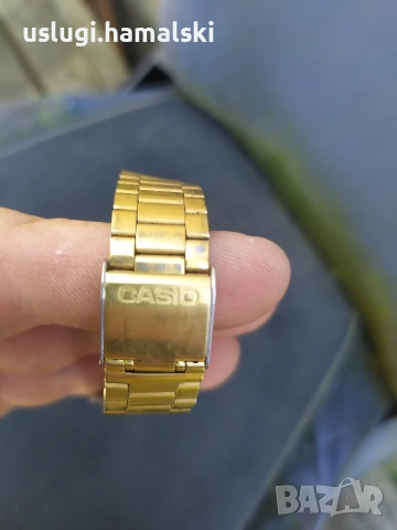 Ретро часовник Casio, снимка 5 - Антикварни и старинни предмети - 54537474