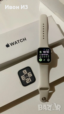 Apple Watch SE 40mm с роуминг , снимка 2 - Смарт часовници - 54546813