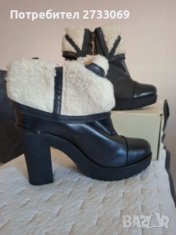 Боти Diesel естествена кожа , снимка 4 - Дамски боти - 54243805
