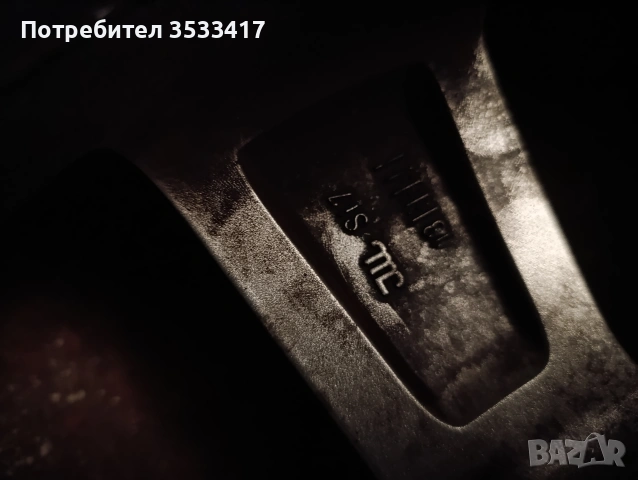 джанти 17 VW T5 , снимка 3 - Гуми и джанти - 54663241
