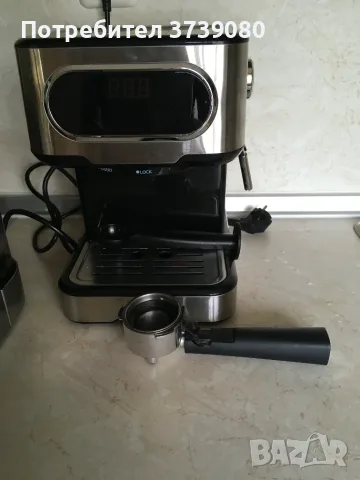 Gorenje ESCM15DBK manual espresso coffee maker кафемашина, снимка 6 - Кафемашини - 55667878