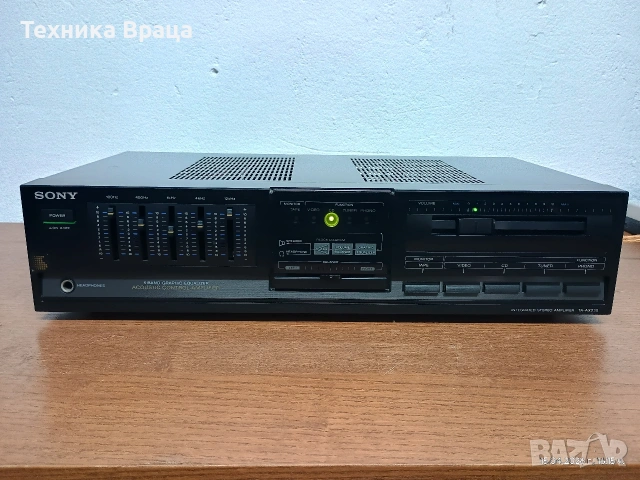 Стерео усилвател SONY TA-AX230. Перфектен! Страхотен! Изпращам видео. , снимка 2 - Ресийвъри, усилватели, смесителни пултове - 54211724