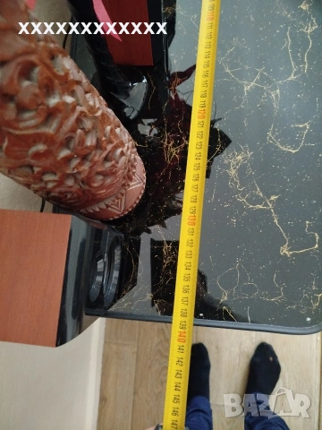 Тв шкаф със стъклени плотове и вратички, снимка 5 - Шкафове - 54181718