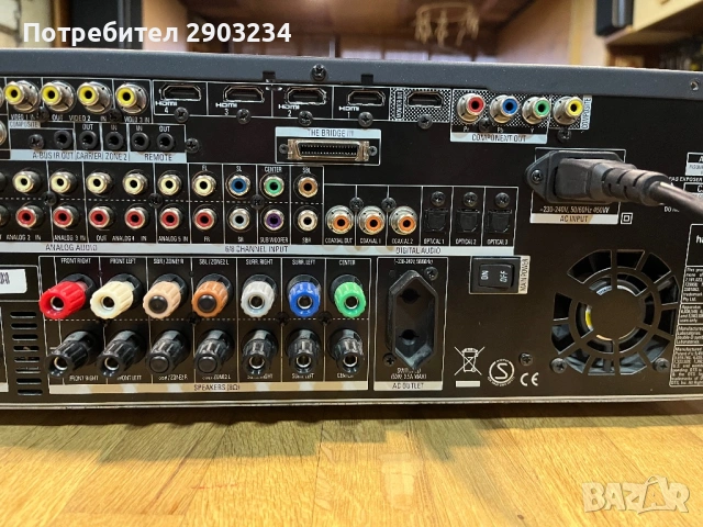 Harman Kardon AVR 460 ресивър, снимка 3 - Ресийвъри, усилватели, смесителни пултове - 53976003