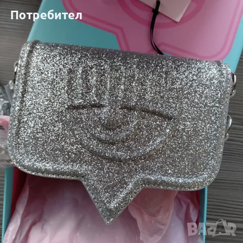 Оригинална чанта за рамо и кросбоди Chiara Ferragni Намалена цена с 48%, снимка 3 - Чанти - 55481614