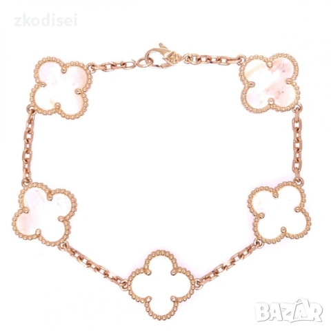 Златна дамска гривна Van Cleef 9,82гр. 18,0см. 14кр. проба:585 модел:37806-1