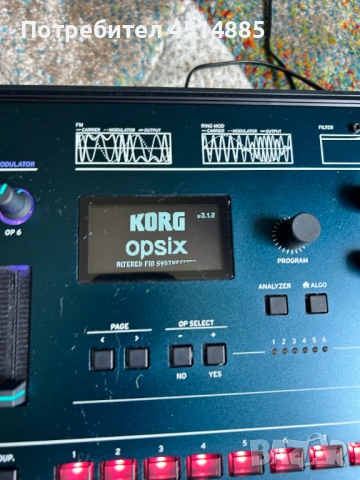 Korg opsix mk II синтезатор FM , снимка 2 - Синтезатори - 54945271
