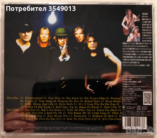 CD / ЦД компакт дискове - AC-DC , ALICE COOPER [2 CD] двоен диск, снимка 8 - CD дискове - 54810563