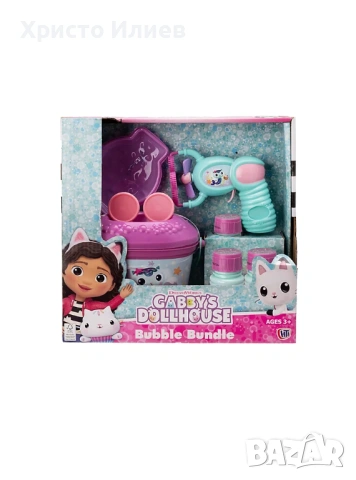 Комплект за сапунени мехурчета балони Gabbys Dollhouse , снимка 4 - Други - 54940195