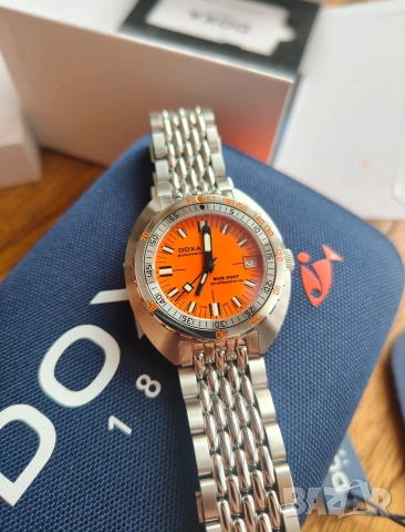 Doxa Sub 200t, пълен комплект, нов, бартер, снимка 4 - Мъжки - 55072446