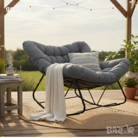 люлеещ се стол , снимка 7 - Градински мебели, декорация  - 54115917