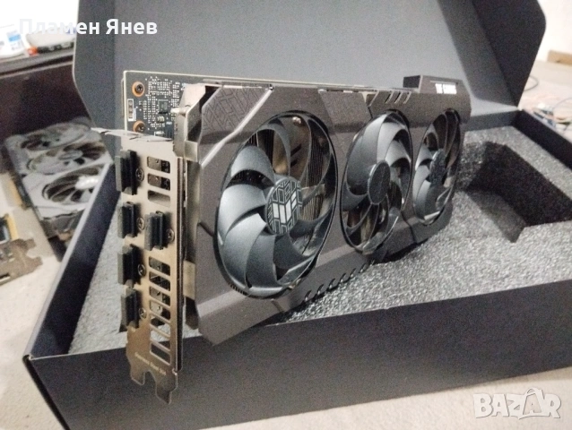 Видеокарта ASUS TUF Gaming GeForce RTX 3060 OC 12GB, снимка 3 - Видеокарти - 54444819