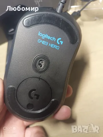 Мишка Gaming Logitech G403 Hero 16K DPI, Black, снимка 6 - Клавиатури и мишки - 55495024
