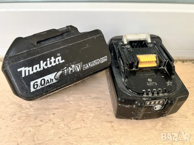 Иригинални литиево-йонни батерии Makita (18V), снимка 2 - Други инструменти - 55194381