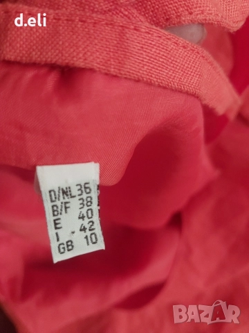 Max Mara. Original Size M 100% Лен Сако и дълга рокля , снимка 5 - Сака - 49841328