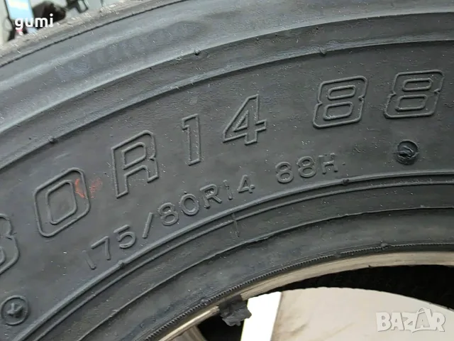 1бр лятна гума 175/80/14 NANKANG L06470, снимка 2 - Гуми и джанти - 55649298