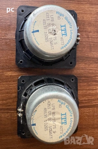 Висококачествени Средночестотни говорители ITT 10w 4 oma, снимка 2 - Тонколони - 55079075