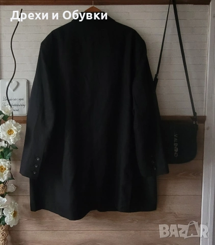 Черен нов блейзър H&M , снимка 2 - Сака - 51291217