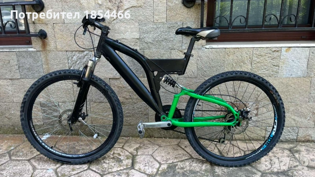 Велосипед с 27,5'' с алуминиева рамка