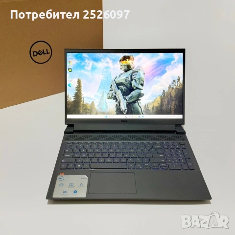 DELL G15/120Hz IPS/i5-10200H/GTX 1650/16GB DDR4, снимка 2 - Лаптопи за игри - 55046601