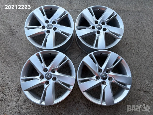 4 броя алуминиеви джанти за Opel Astra J,Antara,Zafira Tourer C,Insignia B 17