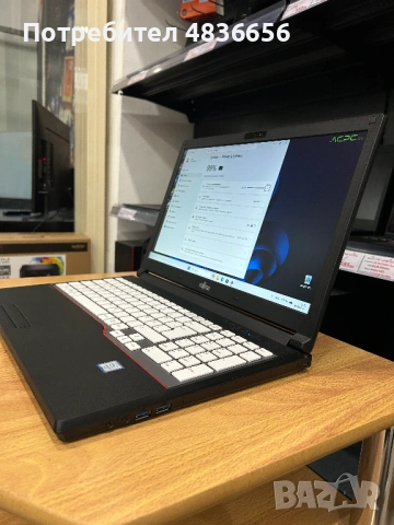 Като нов! Японски лаптоп Fujitsu E556 i5/8GB RAM/256GB SSD, 3м. гаранция!, снимка 6 - Лаптопи за дома - 54779837