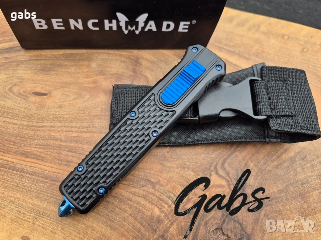 Автоматичен нож Benchmade AUTO Navy SEAL OTF BM838 с калъф, снимка 8 - Ножове - 54485827