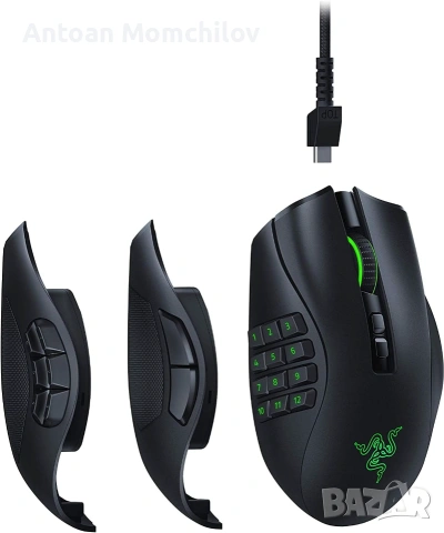 Геймърска мишка Razer Naga Pro Wireless 20K DPI
