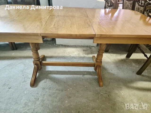 Трапезна разтегателна маса, снимка 2 - Маси - 55517465
