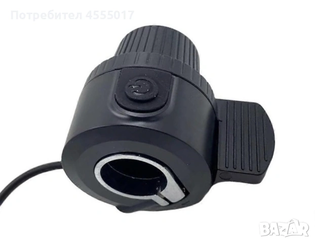 Превключвател за газ за електрическа тротинетка Kukirin G2 G3 G4, Черен