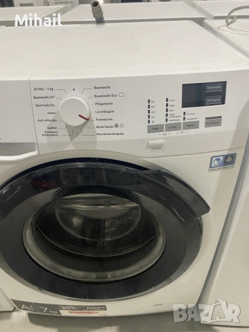 Немска пералня AEG 6000 Series ProSense 7 кг 1400 об./мин. Инвертор А+++, снимка 3 - Перални - 55478998