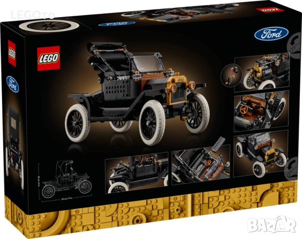 НОВО ЛЕГО Икони - Форд Модел T 11376 Ford Model T, снимка 2 - Конструктори - 54791582