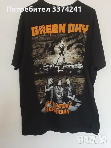 Мъжка тениска Green day XL , снимка 4 - Тениски - 55475272