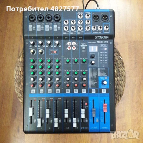 Yamaha MG10XUF – Професионален смесителен пулт (Като нов!)
