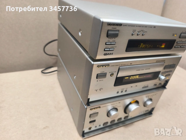 Усилвател Дек и Тунер Onkyo A-911 Onkyo K-611 Onkyo T-411, снимка 7 - Ресийвъри, усилватели, смесителни пултове - 55057977