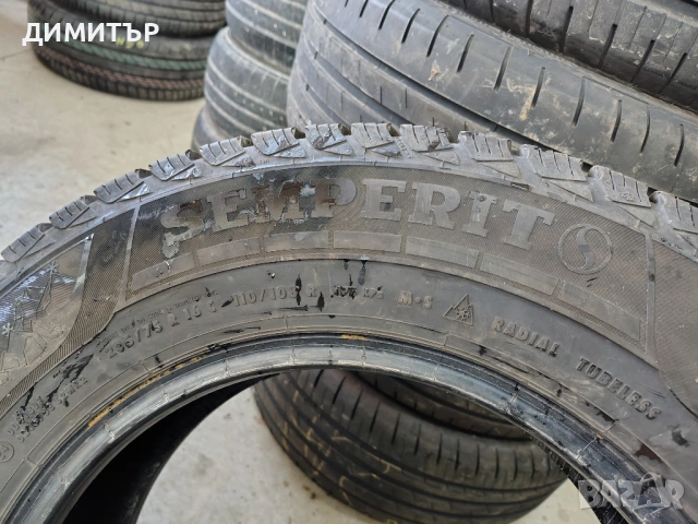 4бр.зимни гуми SEMPERIT 205 75 16C DOT21 цена за брой, снимка 7 - Гуми и джанти - 54069941