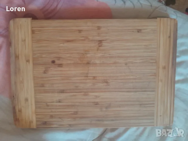 Дървена дебела дъска за рязане, снимка 6 - Аксесоари за кухня - 51384325